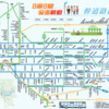 台北のバスの路線図