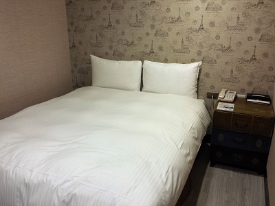 台北のホテルファンリンセンの客室