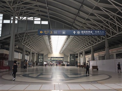 台湾新幹線台中駅から台鉄台中駅までの行き方