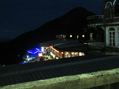 九份茶房からの夜景の写真