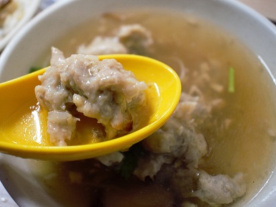 金峰魯肉飯の肉焿湯の感想